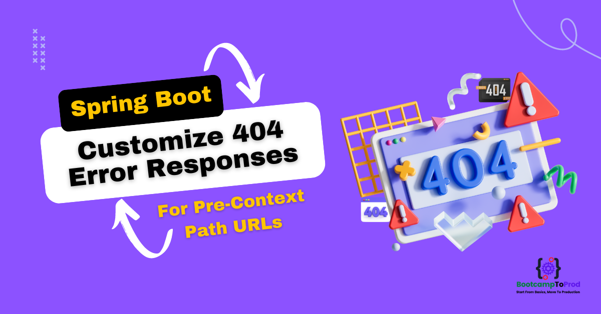 Customize 404 Error Responses for Pre-Context Path URLs