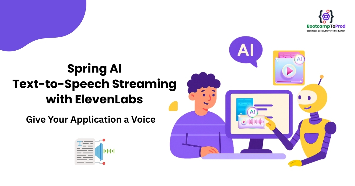 Spring AI Text-to-Speech Streaming using ElevenLabs