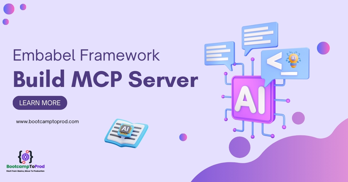 Embabel Framework - How to Build MCP Server